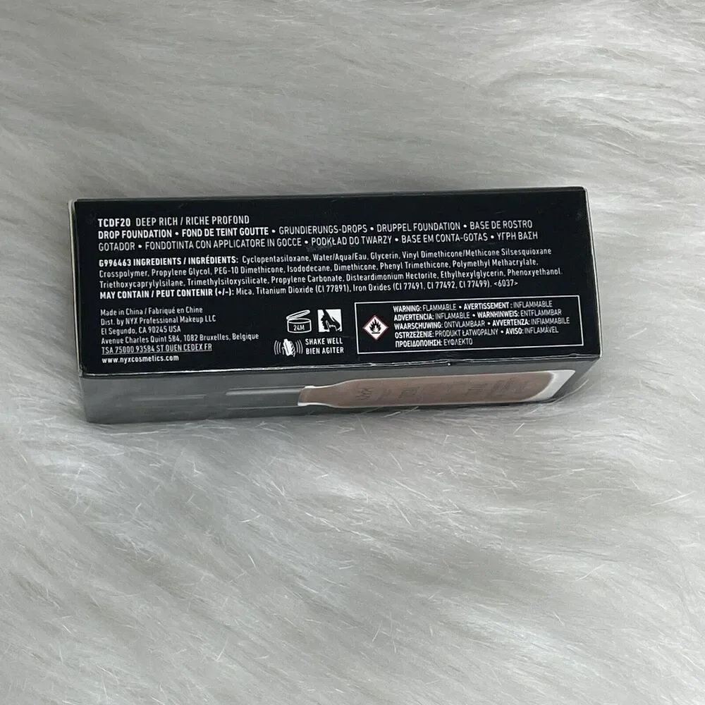 NYX Total Control Drop Foundation TCDF20 Deep Rich‎ Face Make Up
